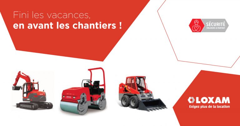 Chantiers août - Loxam Réunion