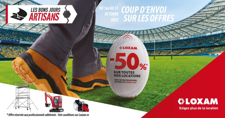 Les Bons Jours Artisans Loxam Réunion