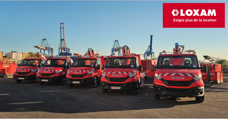 De nouveaux camions-nacelle renforcent la flotte des agences de LOXAM Rental Réunion.