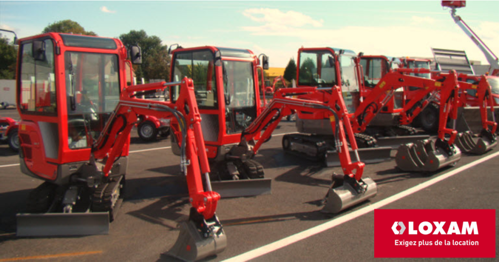 Les différentes tailles de mini pelles et leurs utilisations appropriées : guide pratique - LOXAM Réunion