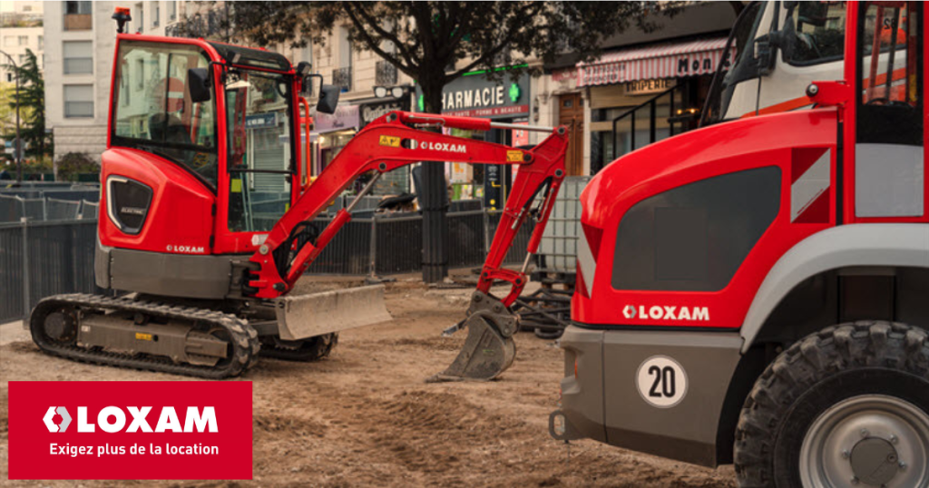 Pourquoi et comment bien choisir sa mini-pelle ou micro pelle. LOXAM