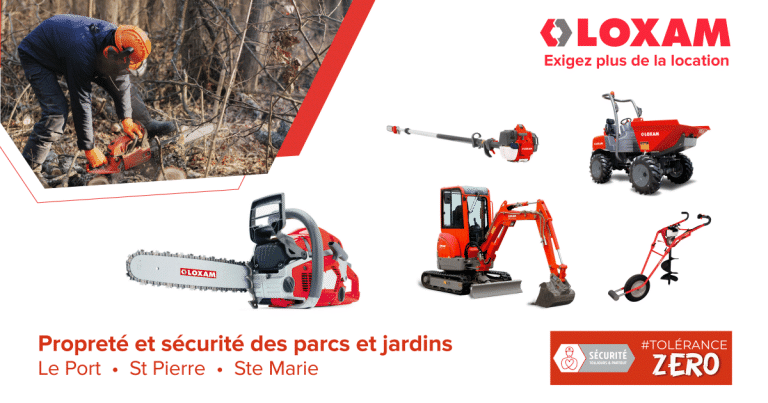 Préparez vos terrains et jardins pour la belle saison: efficacité et sécurité avec LOXAM !