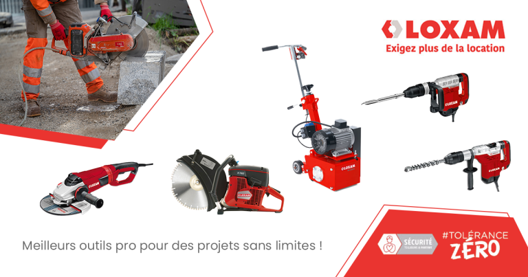 Boostez vos projets avec notre outillage professionnel chez LOXAM Rental