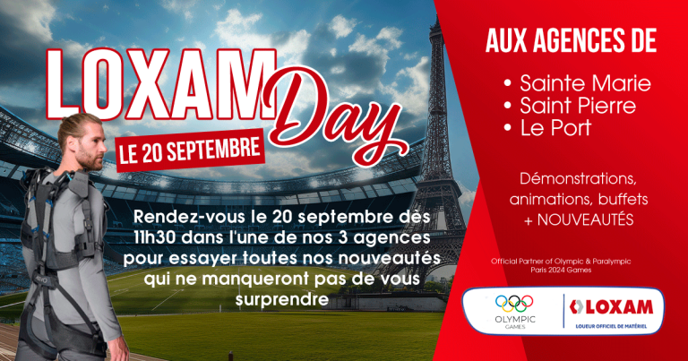 Professionnels, participez au LOXAM DAY, inscrivez-vous au LOXAM Club. - LOXAM Réunion