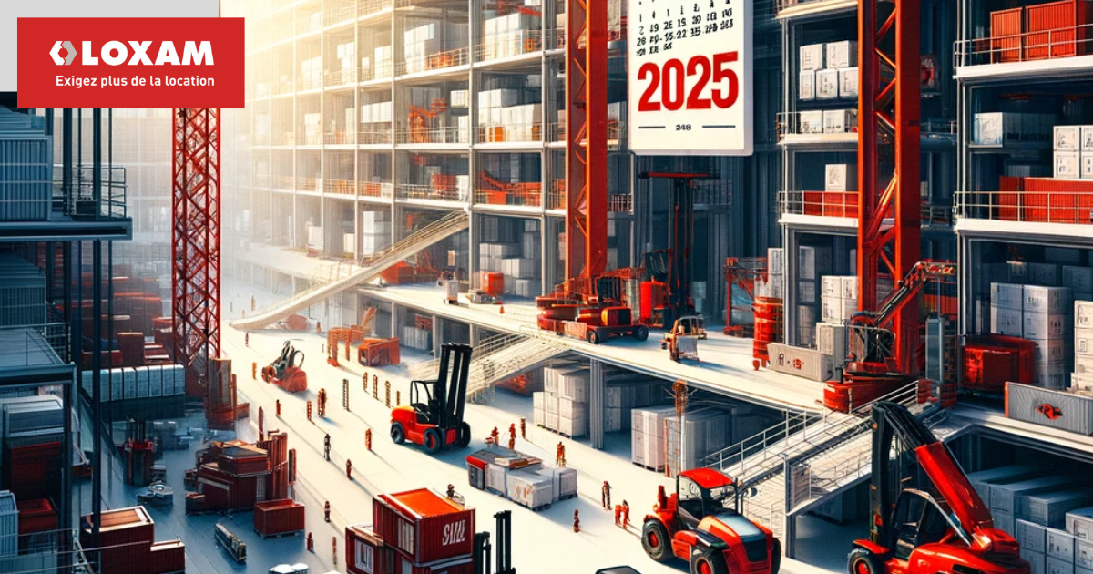 Démarrez 2025 en force avec la location pro chez LOXAM !