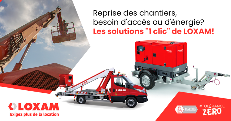 Prenez de la hauteur et montez en puissance en toute sérénité avec LOXAM !