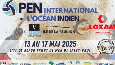 LOXAM partenaire de l'OPEN International de Beach Volley de l'Océan Indien