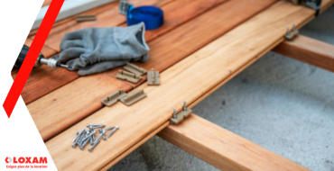 Astuces et bonnes pratiques LOXAM pour concevoir une terrasse durable et agréable.