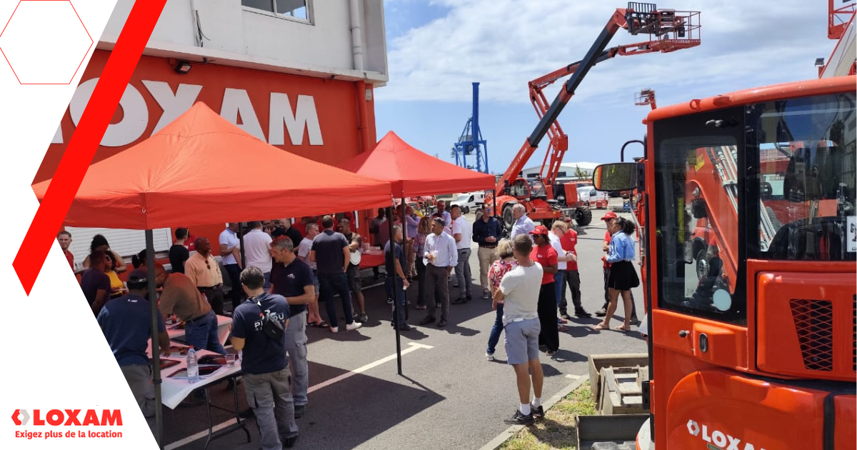Le LOXAM Day à l’agence Le Port - Beau moment de partage