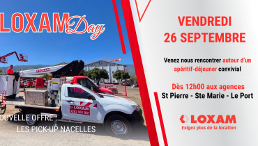 🔴 Le LOXAM DAY, plus qu’une porte ouverte, une porte sur vos prochains chantiers réussis