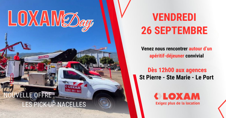 🔴 Le LOXAM DAY, plus qu’une porte ouverte, une porte sur vos prochains chantiers réussis