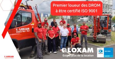 LOXAM vient d’obtenir la certification ISO 9001