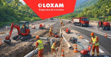 Pros du TP routier : vos chantiers avancent, LOXAM à vos côtés à chaque mètre.