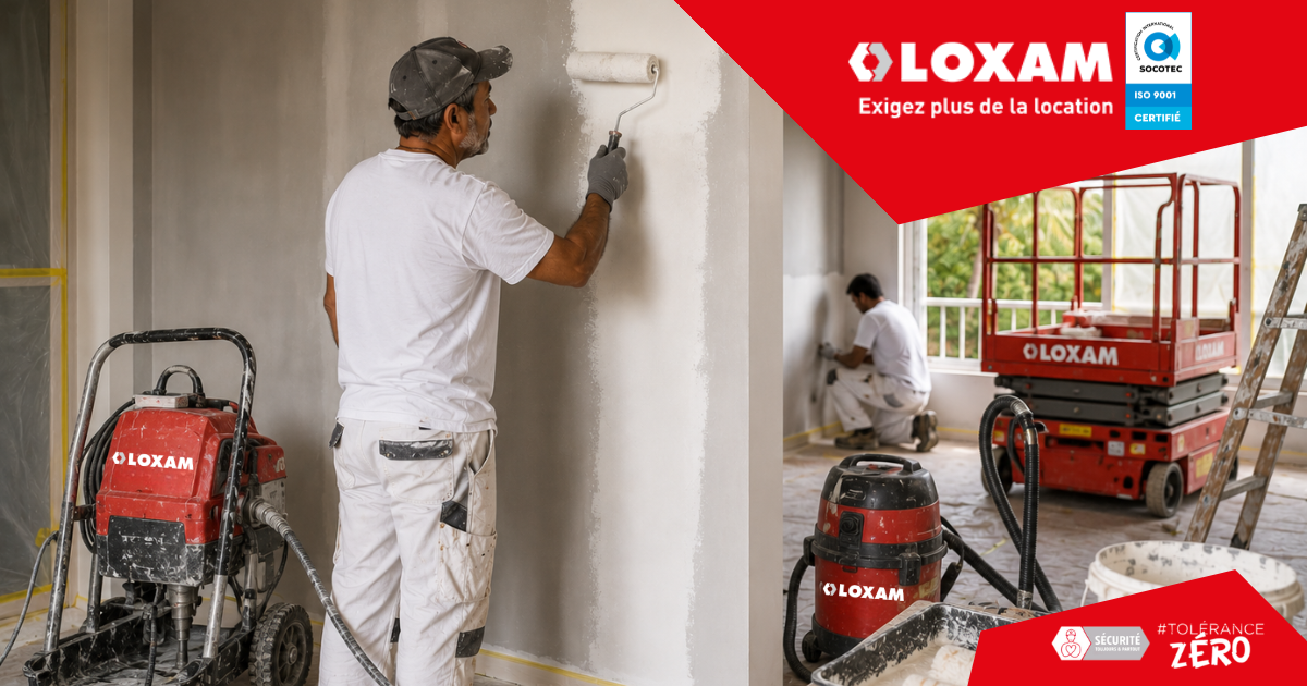 LOXAM Réunion met la lumière sur les carreleurs et pros de la rénovation