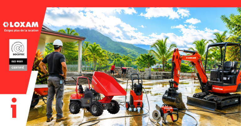 Travaux extérieurs à La Réunion : comment bien préparer son chantier malgré une météo imprévisible