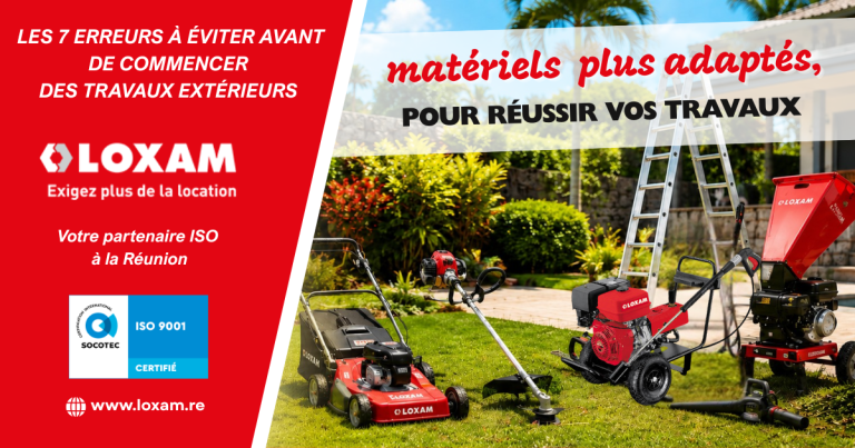 Les 7 erreurs à éviter avant de commencer des travaux extérieurs