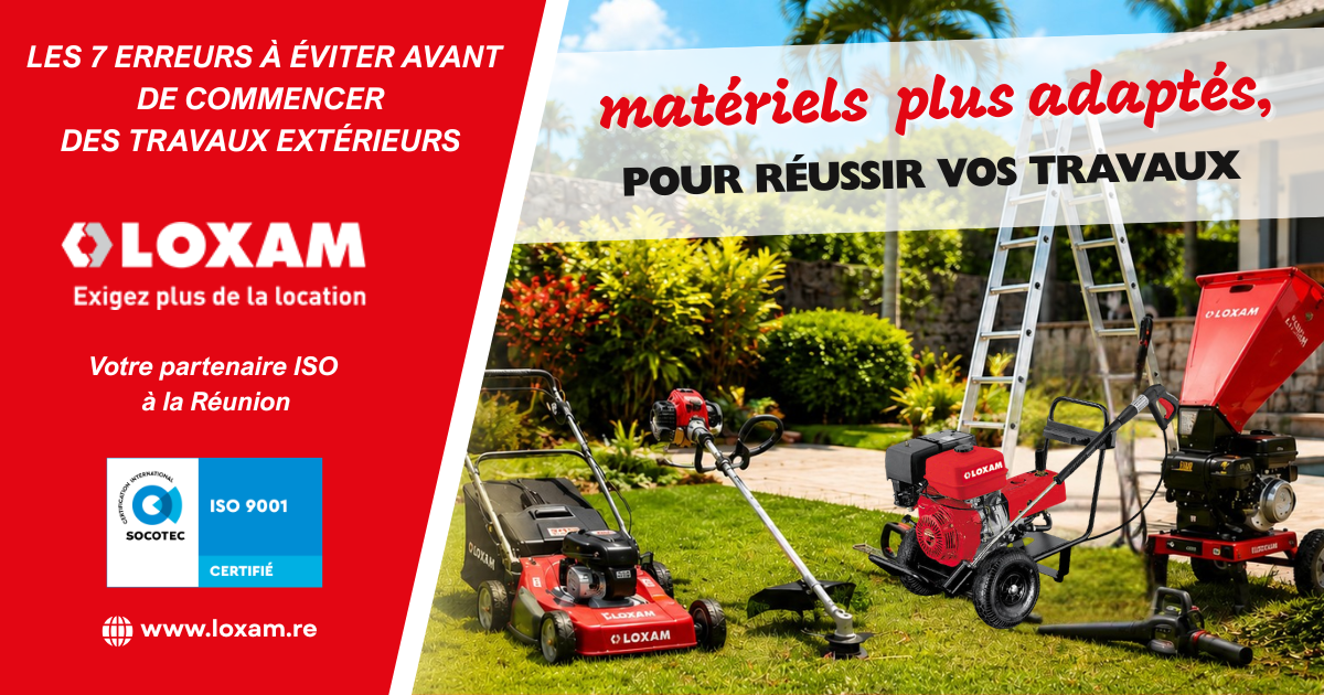 Les 7 erreurs à éviter avant de commencer des travaux extérieurs