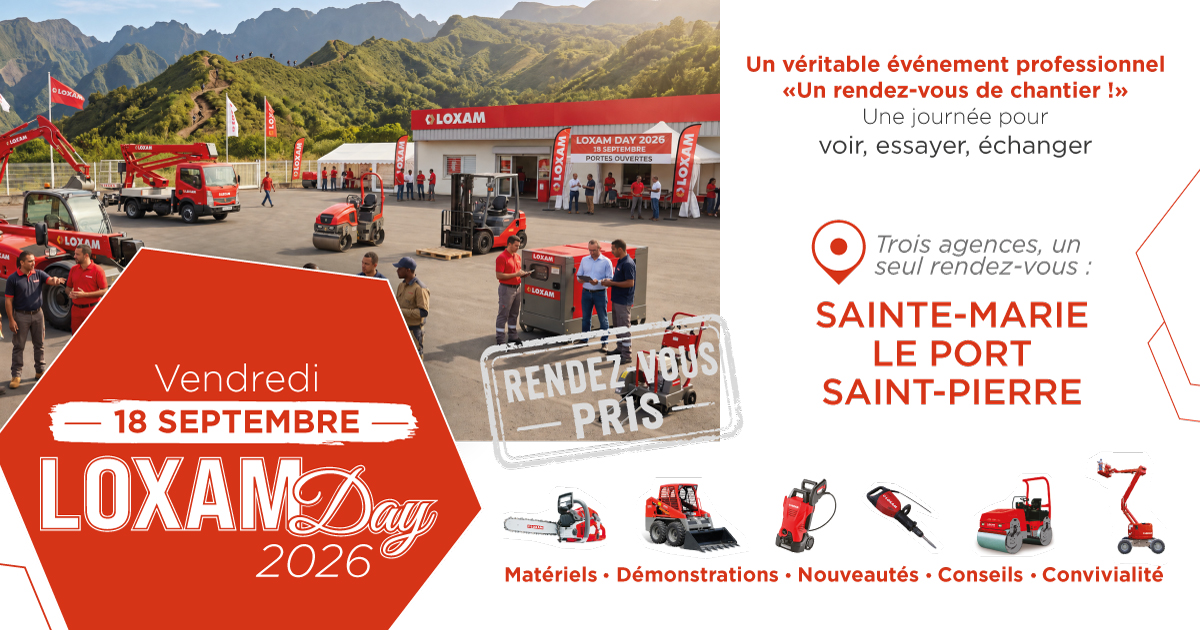 📢LOXAM DAY 2026 : une journée pour se retrouver, échanger et parler chantier